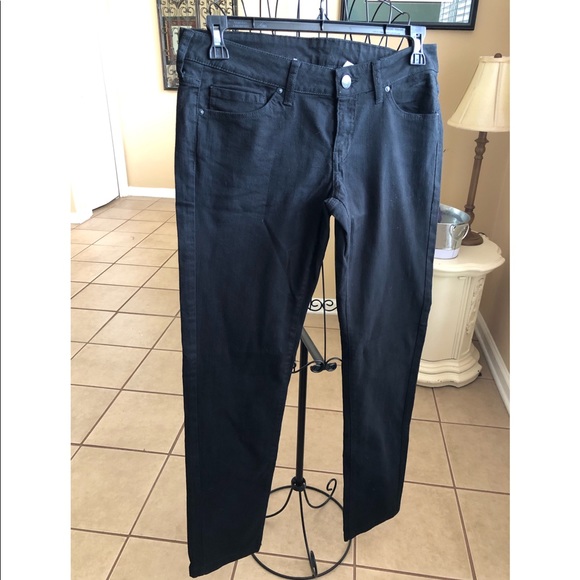Mango Denim - Mango sz 12 Black Jeans denim EUC